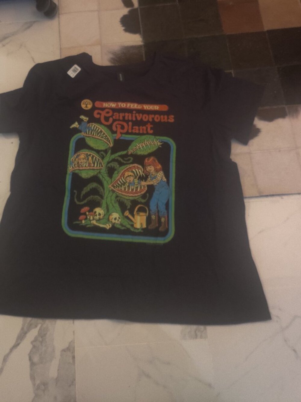 Hot Topic Black Matter Venus Flytrap tee size 3x New